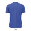 Polo Homme En Coton Biologique 170g PLANET MEN Bleu Dos