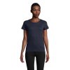 T Shirt Femme En Coton Bio 175g PIONEER WOMEN Gris Souris De Face T Shirt Femme En Coton Bio 175g PIONEER WOMEN Gris Souris De Face