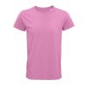 T Shirt Homme En Coton Bio 150g CRUSADER MEN T Shirt Rose Orchidée De Face