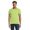 T Shirt Homme En Coton Bio 150g CRUSADER MEN T Shirt Vert Pomme De Face