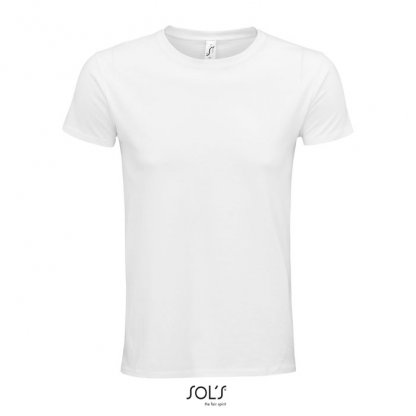 T Shirt Mixte En Coton Biologique 140g EPIC Blanc