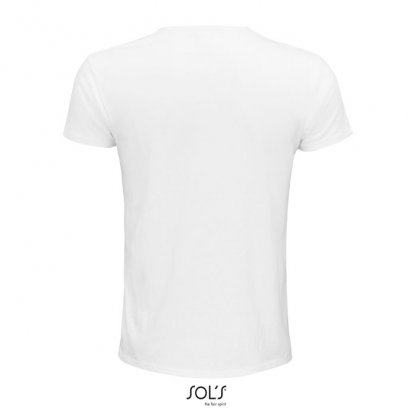 T Shirt Mixte En Coton Biologique 140g EPIC Blanc Dos