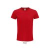 T Shirt Mixte En Coton Biologique 140g EPIC Rouge