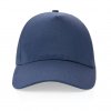 Casquette En Coton Recyclé 5 Pans 190g IMPACT Bleu Marine Face Casquette En Coton Recyclé 5 Pans 190g IMPACT Bleu Marine Face