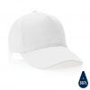 Casquette En Coton Recyclé 5 Pans 280g IMPACT Blanc