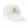 Casquette En Coton Recyclé 5 Pans 280g IMPACT Blanc Avec Marquage