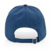 Casquette En Coton Recyclé 5 Pans 280g IMPACT Bleu Marine Arrière