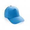 Casquette En Coton Recyclé 5 Pans 280g IMPACT Bleu Clair