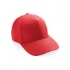 Casquette En Coton Recyclé 5 Pans 280g IMPACT Rouge Vif