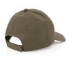 Casquette En Coton Recyclé 6 Pans 190g IMPACT Vert Profil