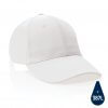 Casquette En Coton Recyclé 6 Pans 280g IMPACT Blanc Casquette En Coton Recyclé 6 Pans 280g IMPACT Blanc
