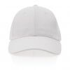 Casquette En Coton Recyclé 6 Pans 280g IMPACT Blanc Face Casquette En Coton Recyclé 6 Pans 280g IMPACT Blanc Face