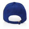 Casquette En Coton Recyclé 6 Pans 280g IMPACT Bleu Arrière Casquette En Coton Recyclé 6 Pans 280g IMPACT Bleu Arrière