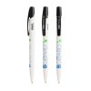 Stylo Bille Antibactérien En Canne à Sucre Biodégradable BIC MEDIA CLIC BIO BGUARD Blanc Noir Stylo Bille Antibactérien En Canne à Sucre Biodégradable BIC MEDIA CLIC BIO BGUARD Blanc Noir
