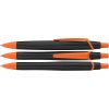 Stylo Bille En PET Recyclé RECO Noir Orange