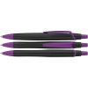 Stylo Bille En PET Recyclé RECO Noir Violet