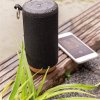 Enceinte Bluetooth étanche En Liège LONGUE BAIA En Situation Enceinte Bluetooth étanche En Liège LONGUE BAIA En Situation