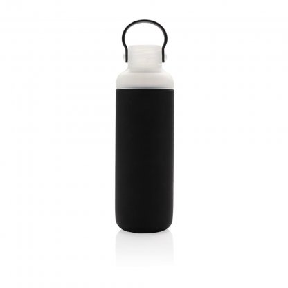 Gourde Sport En Verre Avec Pochette Silicone 500ml SILIGOU Transport