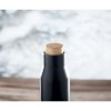 Bouteille Isotherme En Acier Inoxydable Et Bois 500ml DUDINKA Bouchon Bois