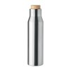 Bouteille Isotherme En Acier Inoxydable Et Bois 500ml DUDINKA Gris Métal