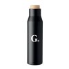 Bouteille Isotherme En Acier Inoxydable Et Bois 500ml DUDINKA Logo