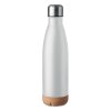 Bouteille Isotherme En Inox Et Liège 600ml ASPEN CORK Blanc