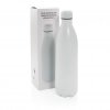 Bouteille Isotherme En Acier Inox 1L Blanc Carton