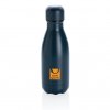 Bouteille Isotherme En Acier Inox 260ml Bleu Logo