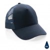 Casquette De Routier En Coton Recyclé 5 Pans 190g IMPACT Bleu Marin