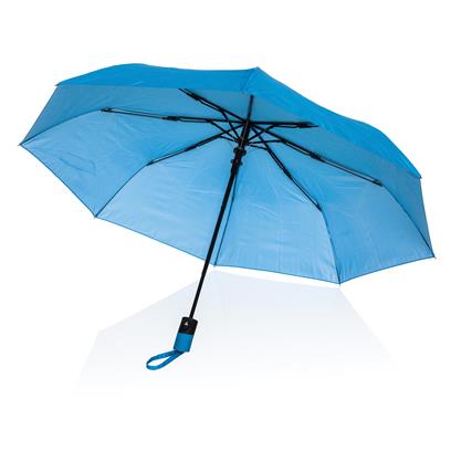 Mini Parapluie 21 Automatique En PET Recyclé Bleu Clair