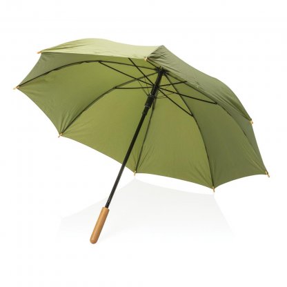 Parapluie 23 En PET Recyclé Et Bambou Vert