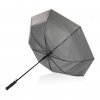 Parapluie Bi Couleur 27 Pouces En PET Recyclé Gris Tempête