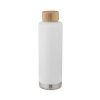 Bouteille Isotherme En Acier Inoxydable Avec Bouchon En Bambou 640ml NORRE BOTTLE Blanc