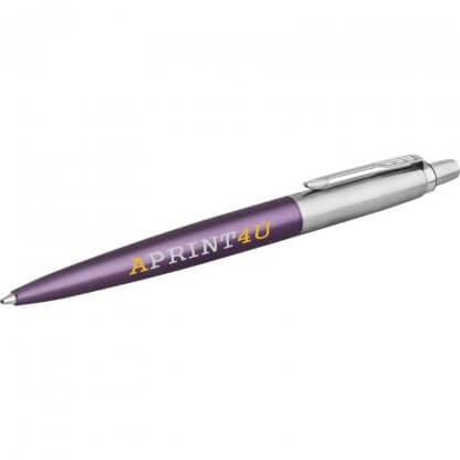 Stylo à Bille En Métal PARKER JOTTER Violet Avec Logo