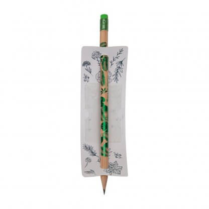 Crayon Avec Papiers Graines LE MESSAGER GRAINE Crayon Vert