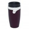 Mug Isotherme En Polypropylène Et Silicone 350ml TWIZZ Violet Ouvert