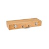 Ensemble D'ustensiles En Bambou Et En Acier Inoxydable Pour Barbecue 6 Pièce KABSA Boite Ensemble D'ustensiles En Bambou Et En Acier Inoxydable Pour Barbecue 6 Pièce KABSA Boite