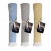 Fouta En Coton Et PET Recyclés 100x170cm SEAFOU Sous Lien Fouta En Coton Et PET Recyclés 100x170cm SEAFOU Sous Lien