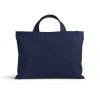 Sacoche Business En Coton Biologique 220g 39x29cm EUROBIZZ Bleu Sacoche Business En Coton Biologique 220g 39x29cm EUROBIZZ Bleu