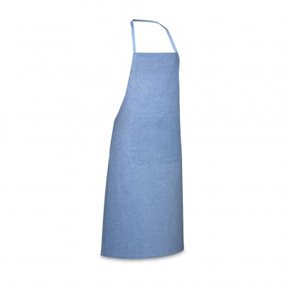 Tablier En Coton Recyclé 140g ZIMBRO Bleu