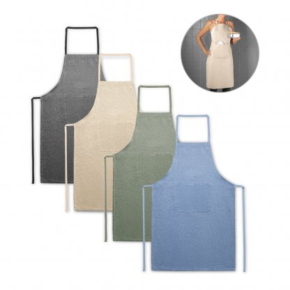 Tablier En Coton Recyclé 140g ZIMBRO Toutes Couleurs