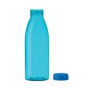 Bouteille En PET Recyclé 500ml SPRING Bleu Bouchon