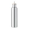 Bouteille Isotherme En Acier Inoxydable Et Bambou 1L HELSINKI LARGE Coter