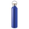 Bouteille Isotherme En Inox Et Bambou 1000ml HELSINKI LARGE Bleu