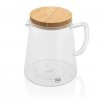 Carafe En Verre Avec Bouchon En Bambou 1200ml ZADIFOLD