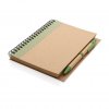Carnet A5 + Stylo En Kraft SOKRA Vert Carnet A5 + Stylo En Kraft SOKRA Vert