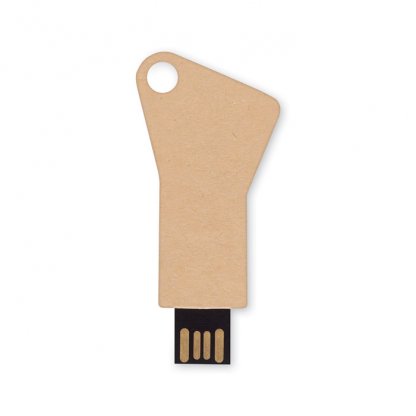 Clé USB En Forme De Clé En Papier FORUSB