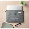 Pochette Ordinateur Portable En Feutre PET Recyclé TOPLO Logo Pochette Ordinateur Portable En Feutre PET Recyclé TOPLO Logo
