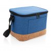 Sac Isotherme En PET Recyclé 16,4x16x23,5cm LIMPACT Vue De Coté Bleu Sac Isotherme En PET Recyclé 16,4x16x23,5cm LIMPACT Vue De Coté Bleu