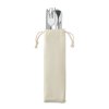 Set Couverts En Acier Inoxydable Dans Pochette En Toile CUSTA SET Couvert Dans Pochette